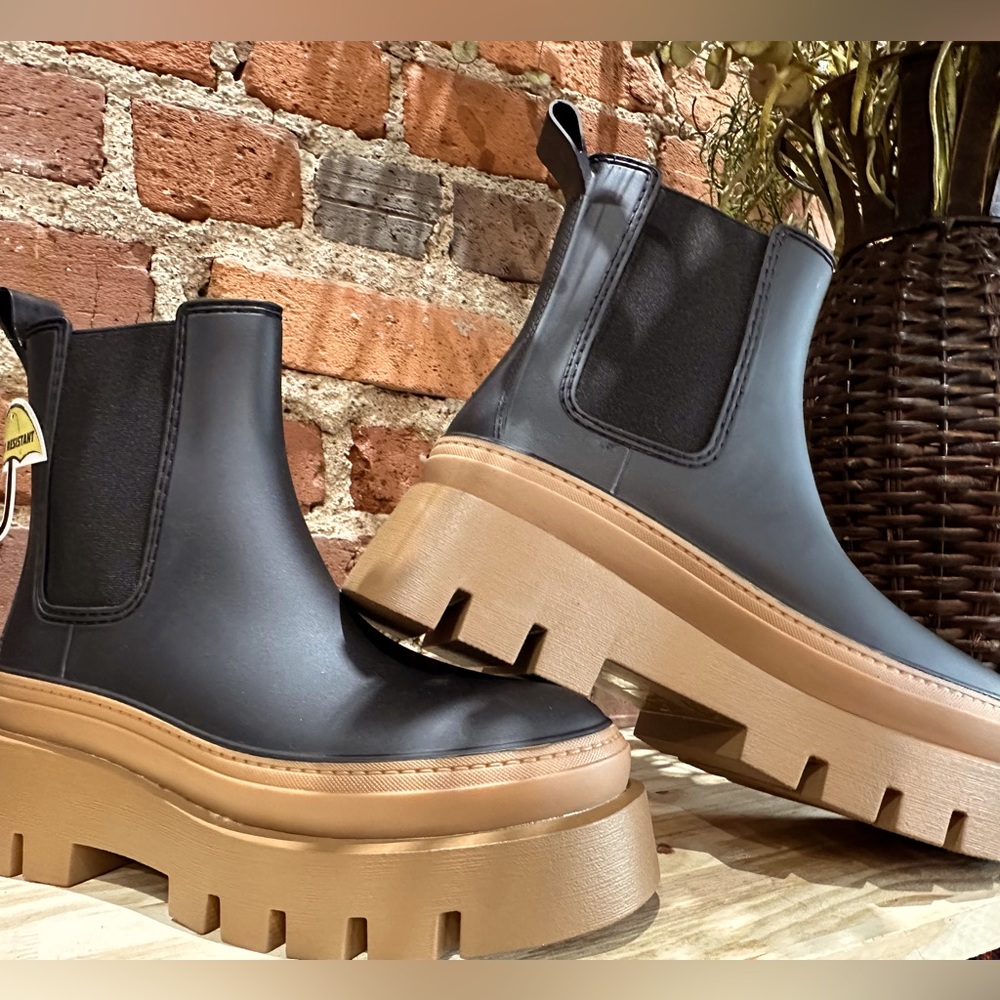 Jeffery Campbell Play Rainstorm 🥾 boots